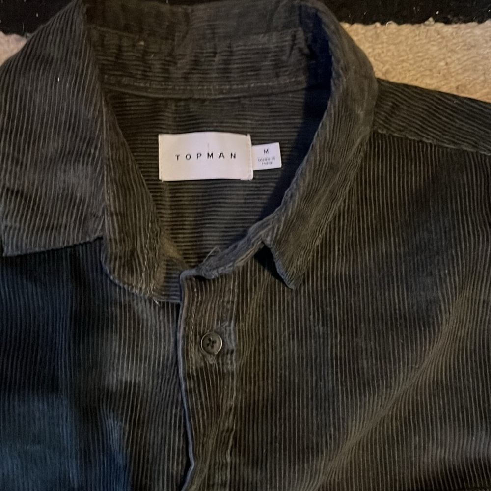 Topman L/S Corduroy pocket shirt - Picture 2 of 4
